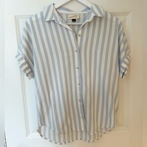 Vintage Threads Women’s Striped Button-Up